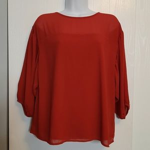 Blouse, sz L, Monteau Los Angeles
